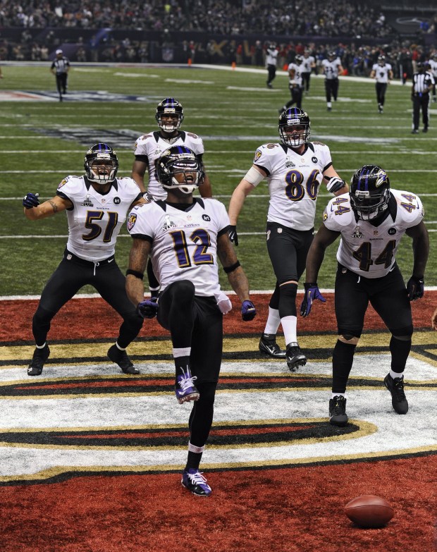 In the Ravens' 34-31 game against the San Francisco 49ers...